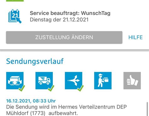 hermes sendung wird an versender zurückgeführt|unverständlicher paketstatus hermes.